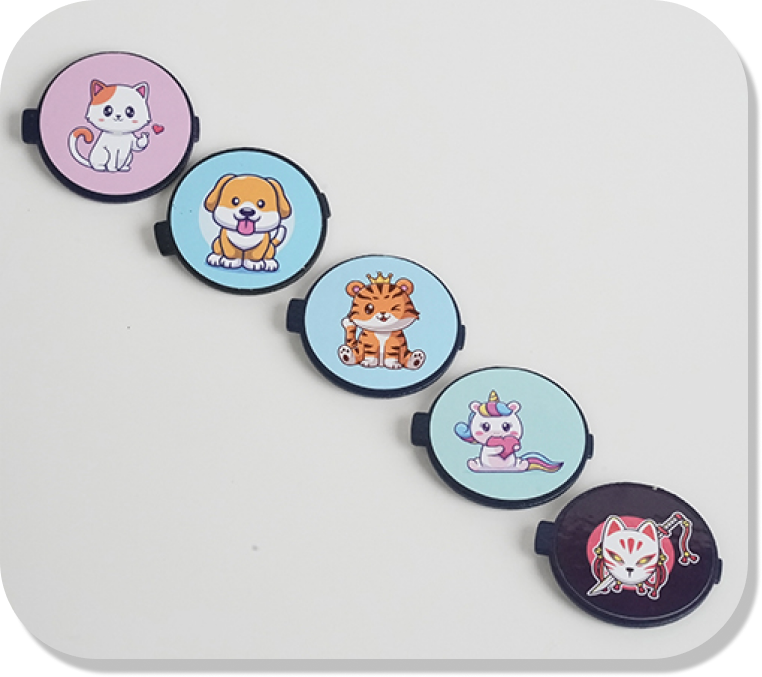 Charming Animal Disc Set